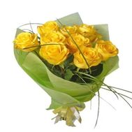 Букет желтых роз №116