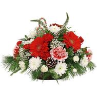 Новогодняя композиция - Снегурочка №907