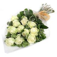 Букет белых роз №121
