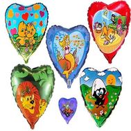 Фольгированные Подарок к цветам///Воздушные шары