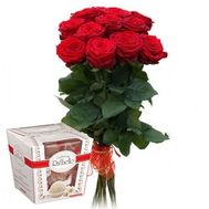 Букет из красных роз №123