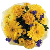 Букет із жовтих квітів
