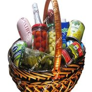 Кошик продуктів на подарунок