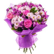 Красивий фіолетовий букет
