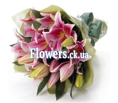 Букет цветов из лилий №219