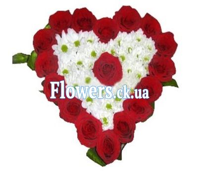 Сердце цветов №509