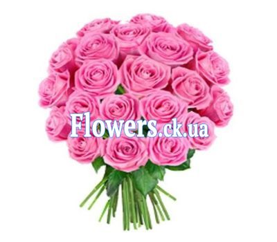 Букет розовых роз №117