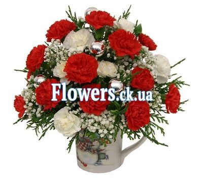 Новогодняя композиция - Красавица №904