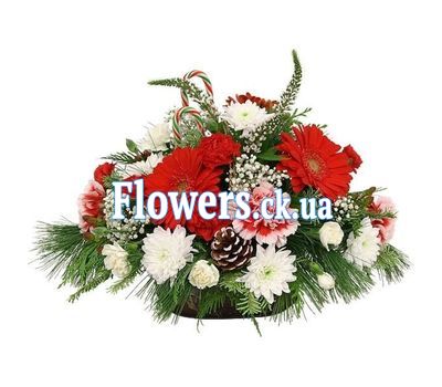 Новогодняя композиция - Снегурочка №907