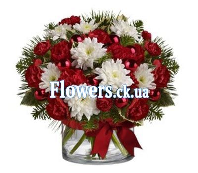 Новогодняя композиция – С Рождеством №915