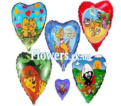 Фольгированные Подарок к цветам///Воздушные шары