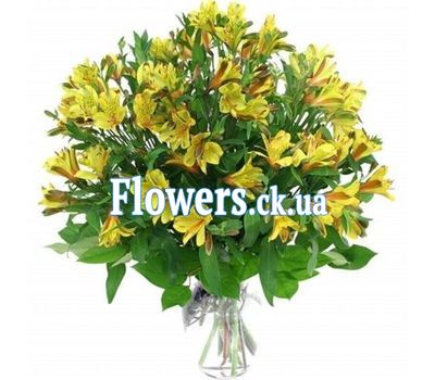 Букет цветов из альстромерий №200