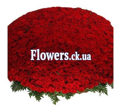 Букет цветов из 1001 розы