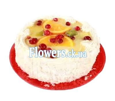 Торт фруктовый