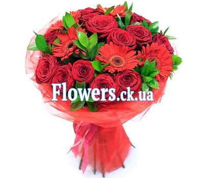 Красный букет