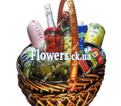 Кошик продуктів на подарунок