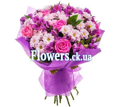 Красивий фіолетовий букет